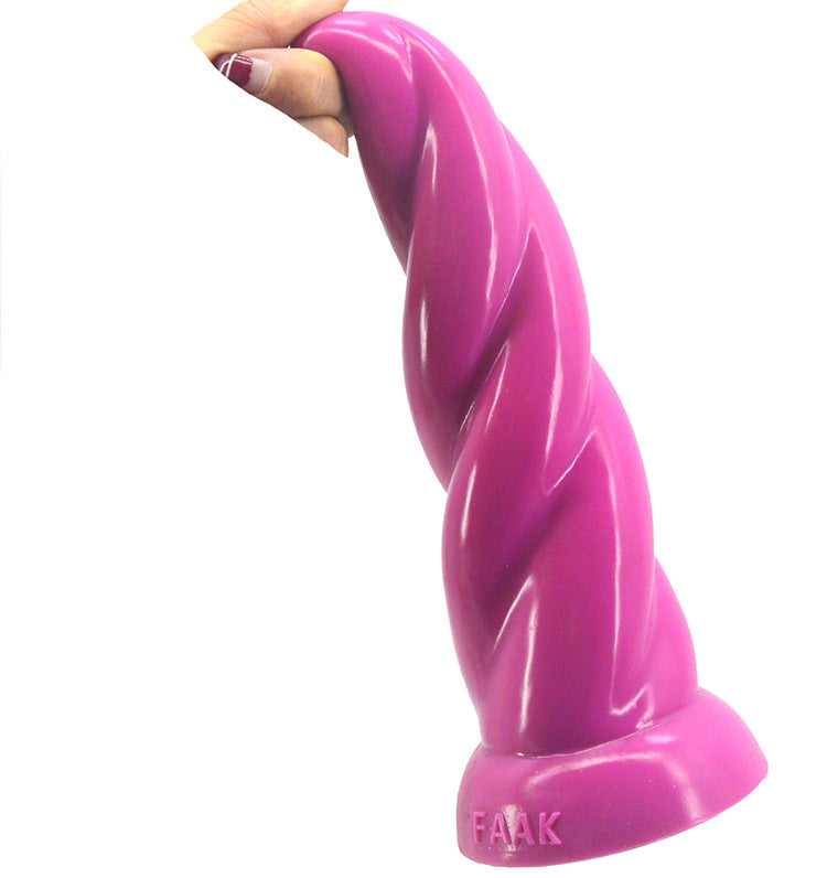 FAAK Silicone smooth Anal Plug with Suction Cup